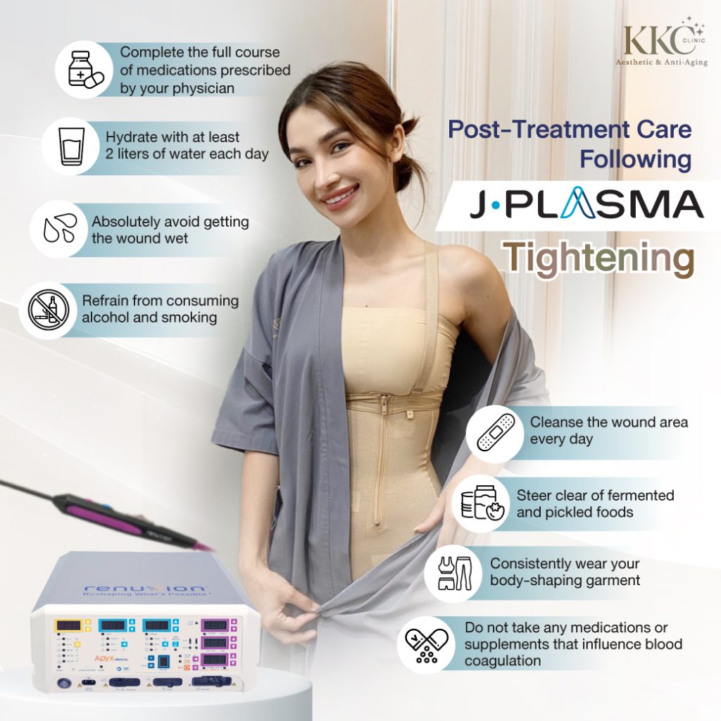 Instructions for post J-Plasma treatment care